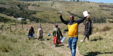 Although he was based in Gqerberha, Mkhuseli most enjoyed working in rural villages in the Eastern Cape. Photo: Daniel Steyn/GroundUp