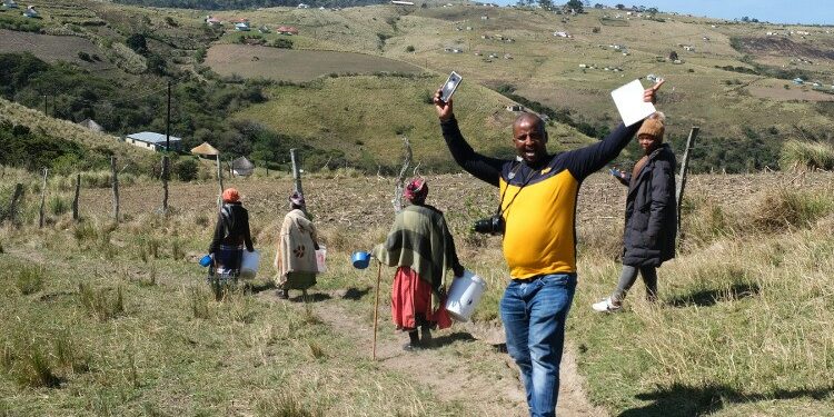 Although he was based in Gqerberha, Mkhuseli most enjoyed working in rural villages in the Eastern Cape. Photo: Daniel Steyn/GroundUp